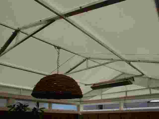 Fixed Frame Awnings - Fixed Frame gable ended awning over restaurant dining courtyard 2 copy.jpg