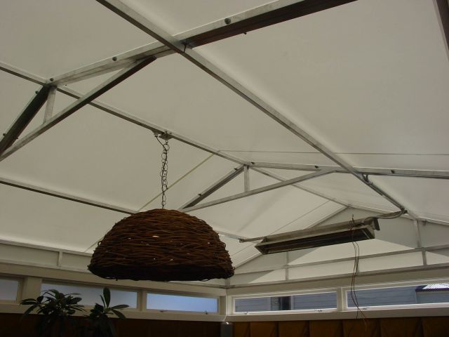 Fixed Frame Awnings - Fixed Frame gable ended awning over restaurant dining courtyard 2 copy.jpg