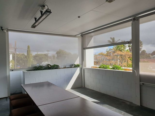 Patio Screens - ChannelIt blinds on 1st Floor office bulding in Ponsonby 3 copy.jpg